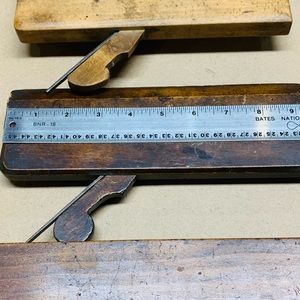 Three Vintage Wooden Molding Planes